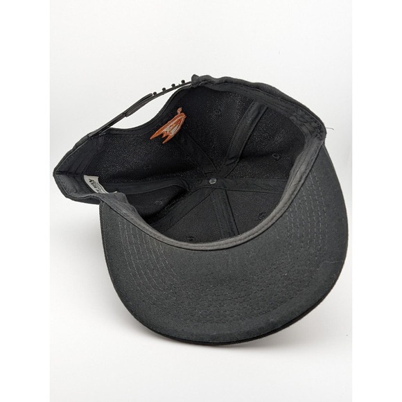 Die Hards Anaheim Ducks Cap Hat Mens Black 2010 Tilted Kilt Snapback Embroidered - Picture 6 of 7